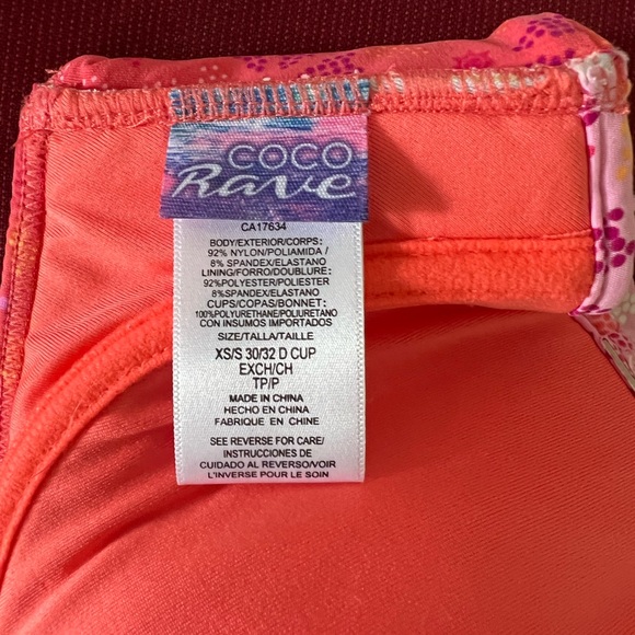 NWT Coco Rave bikini top - Picture 3 of 5